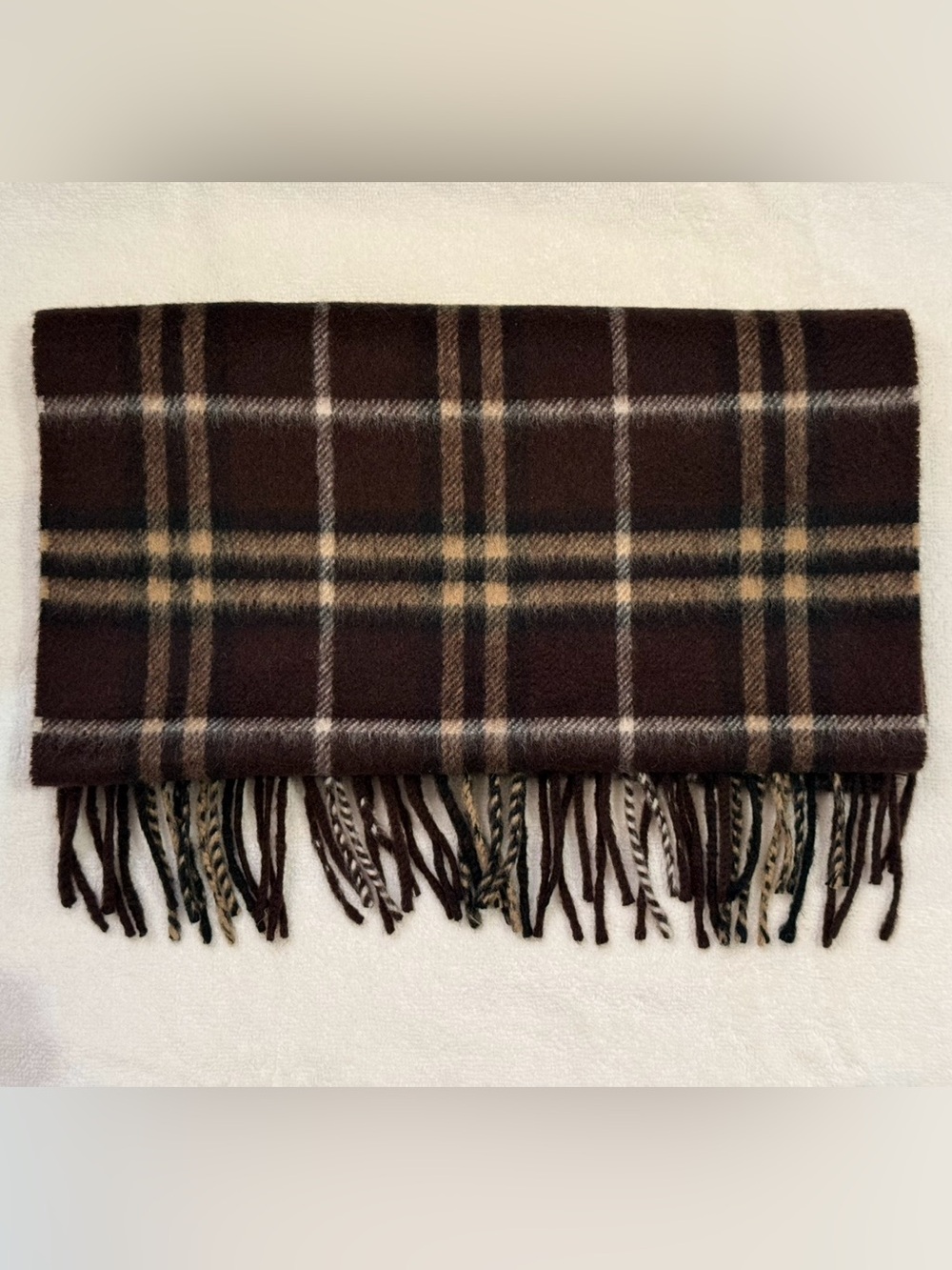 Burberry Classic Check 100% Cashmere Scarf